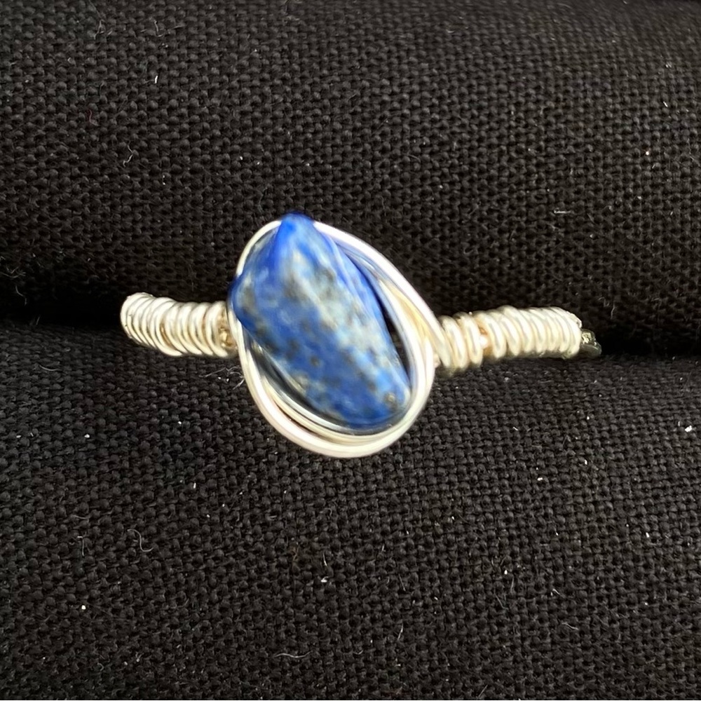 Crystal ring.